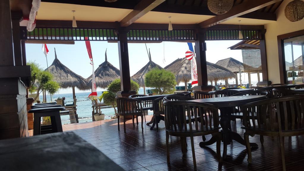 Coral Beach Pizza Cottages Quần đảo Gili Ngoại thất bức ảnh